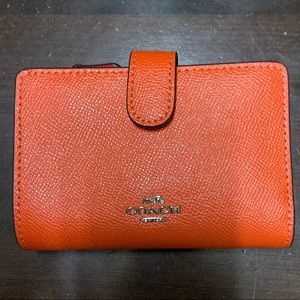 Red Coach Wallet